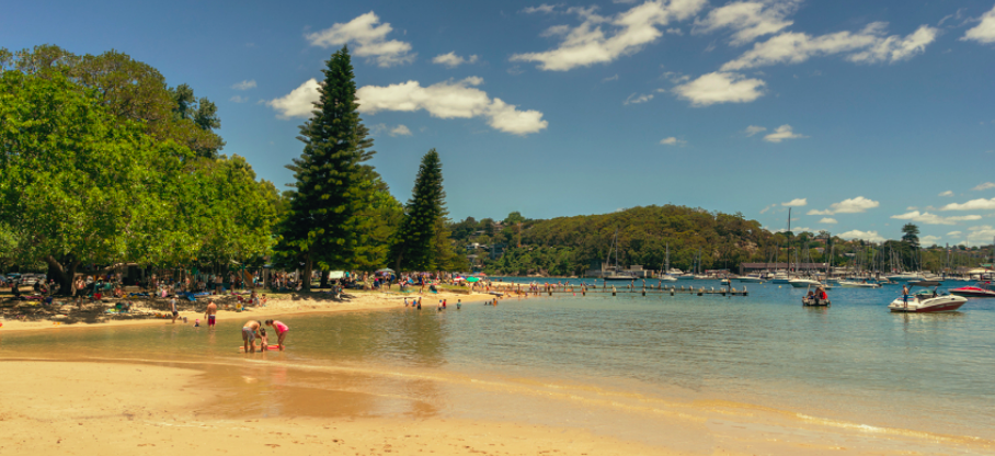 Clontarf Beach is a family friendly beach on Sydney's Northern Beaches.