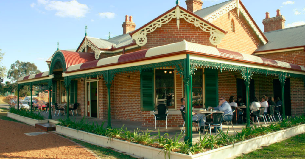 The Alroy Tavern has plenty of shade and outdoor seating on the verandah