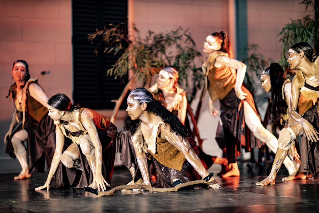 First Nations group Jannawi Dance Clan will be performing at the Powerhouse Castle Hill