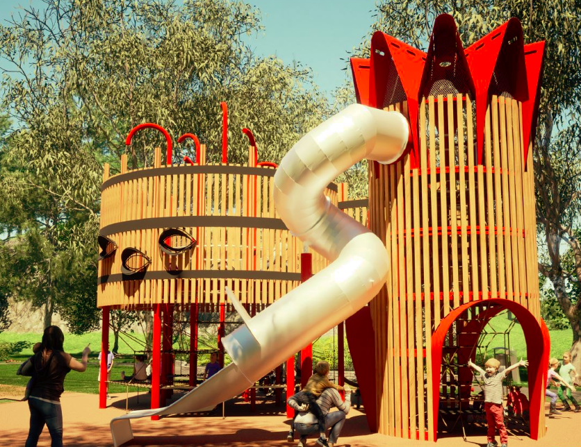 Paul Keating Park is undergoing a major transformation