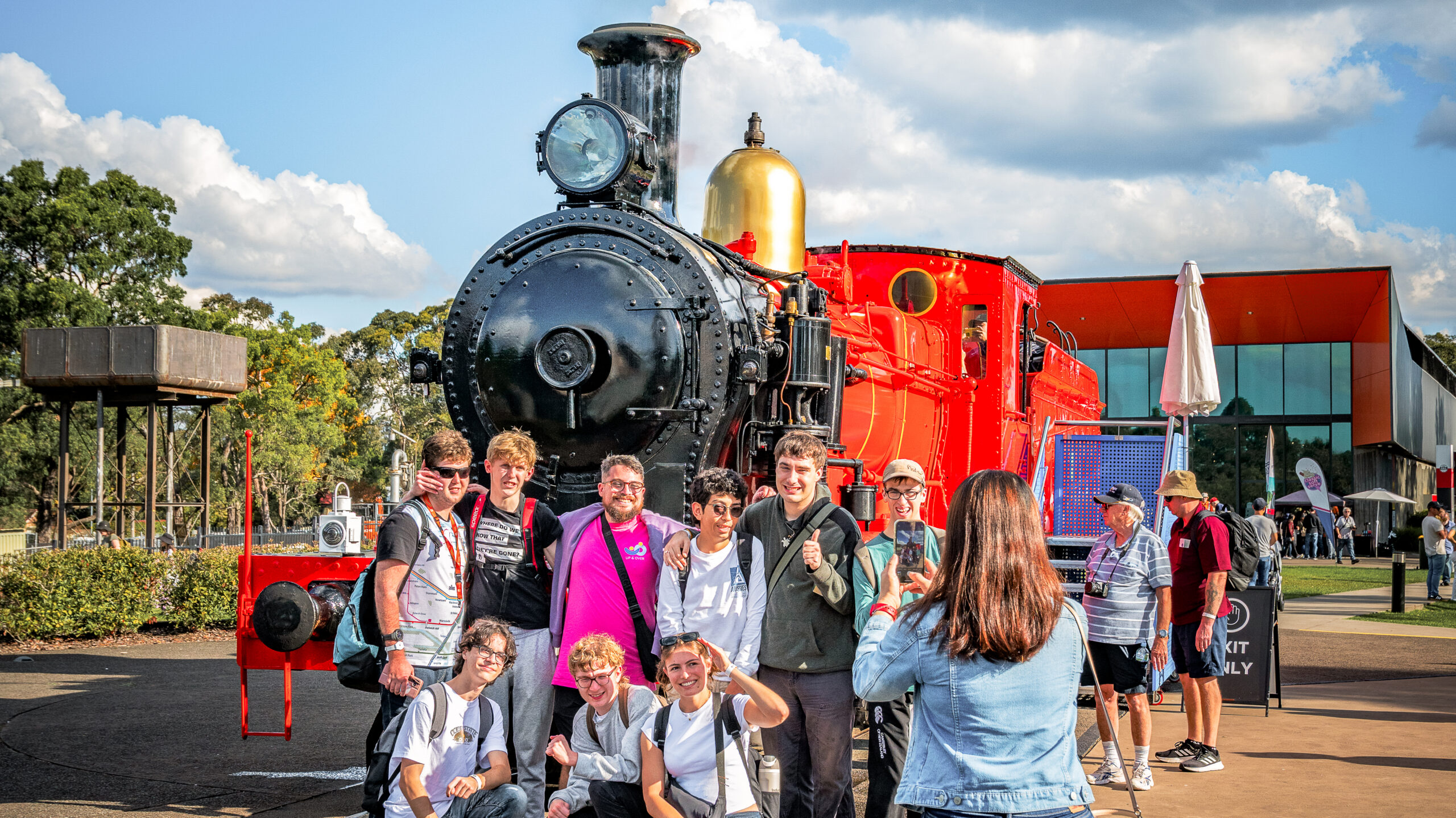 Locomotive-2705-on-display-for-cab-visits-scaled