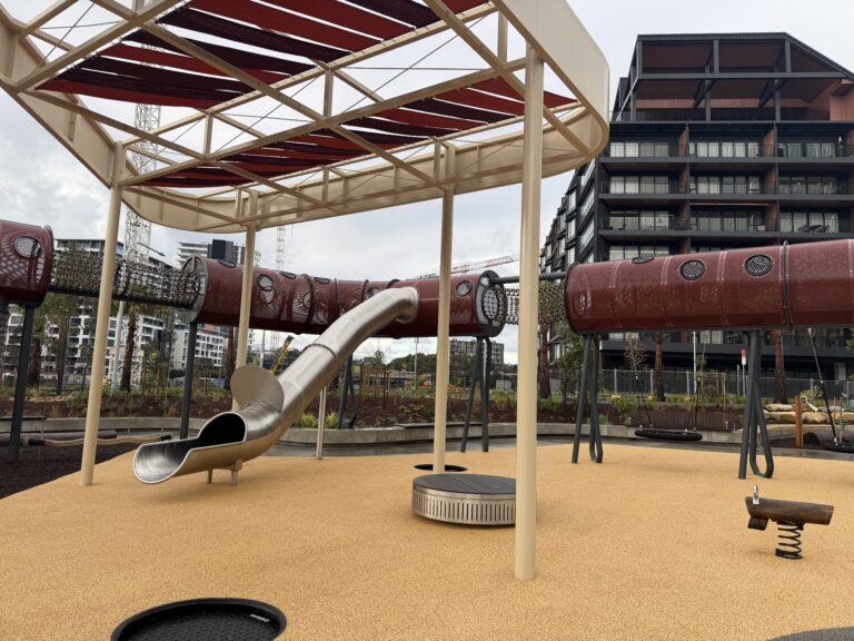 Gunyama Park Zetland: New Playground, Water Play and Skate Park Now Open