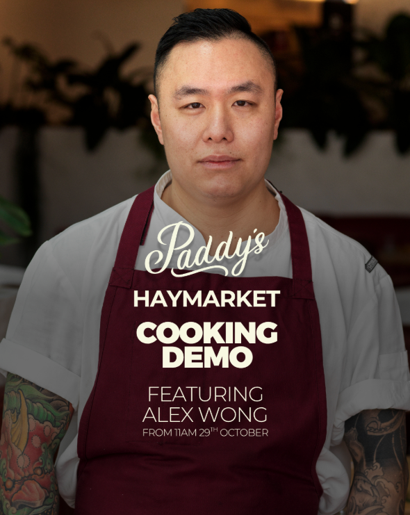 Alex Wong Cooking Demo at Paddy’s Haymarket